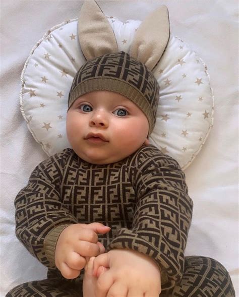 newborn baby clothes fendi|Fendi baby clothes price.